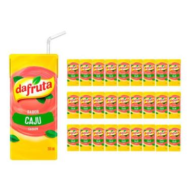 Imagem de Suco Dafruta Sabor de Caju 200ml 27 Unidades