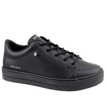 Imagem de Tênis Casual Feminino Flatform Ramarim Confortável 23-93223, Preto, 37