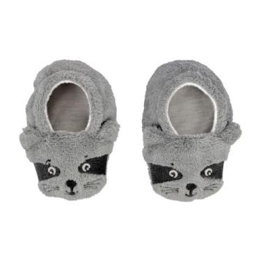 Imagem de Pantufa para bebê Pimpolho Ref 9311, G, Cinza