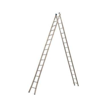 Imagem de Escada Extensiva Articulada 15 Degraus - Alumasa