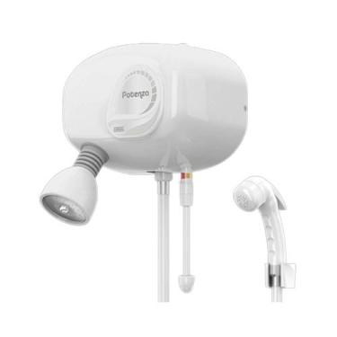 Imagem de Chuveiro Elétrico Eletrônico Flex Blindada Cardal Potenza 7800W 220V