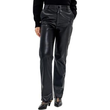Imagem de Calça Lança Perfume Reta In24 Preto Feminino, G