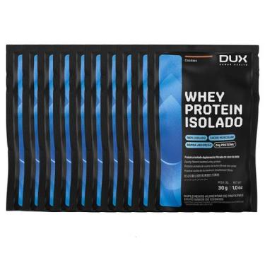 Imagem de Whey Protein Isolado - 10 Sachês 29g Cookies- Dux Nutrition