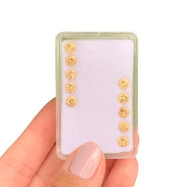 Imagem de L0406 5,47ct 10ø - Topázio Imperial Amarelo - SP GEMAS