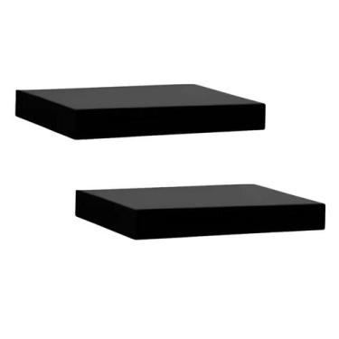 Imagem de Kit 2 Expositor Bases De Manequim Preto MDF Tablado Lojas - Instalojas