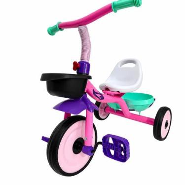 Imagem de Triciclo infantil rosa - Unitoys