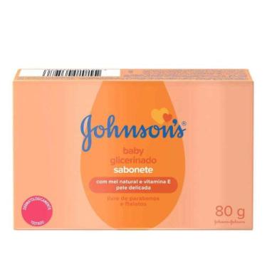 Imagem de Sabonete em barra Baby Glicerinado Johnson's 80g