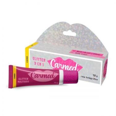 Imagem de Hidratante labial Carmed Glitter 3 em 1 10g
