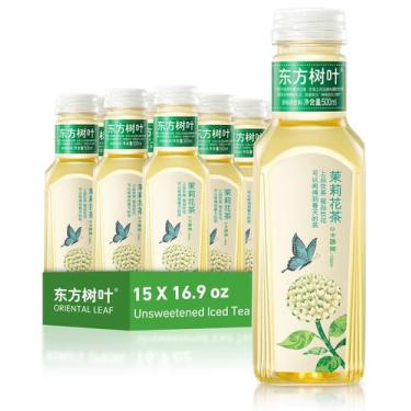 Imagem de Chá Gelado ORIENTAL LEAF Chá Verde de Jasmim 500 ml Pacote com 15