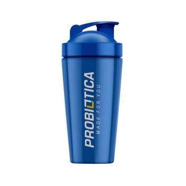 Imagem de Coqueteleira Inox Azul (750ml) - Padrão: Único - Probiótica