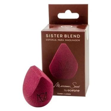 Imagem de Esponja de Maquiagem Sister Blend Vinho Mariana Saad - Oceane