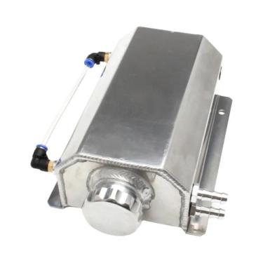 Imagem de Tanque de Expansão Universal de Alumínio para Radiador de Motor 1L/2L 
