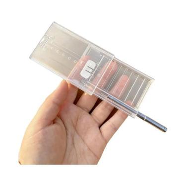 Imagem de Estojo Portátil Artesanal Para Cigarros Com 8 Compartimentos, Caixa Pl