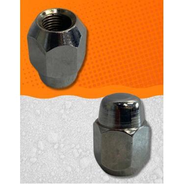 Imagem de Kit 2 Porca Roda Dianteira E Traseira Frontier 2007 A 2016 - Marcape
