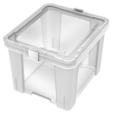 Imagem de Caixa Organizadora em Polipropileno Tramontina Office 92551/011 com Tampa – 30 L