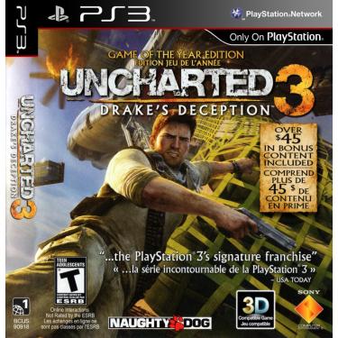 Imagem de Uncharted 3 - Jogo PS3 Mídia Física