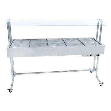 Imagem de Estufa de Aquecimento Master 10 Cubas 1/2 Com Tampa Venâncio EA10MT