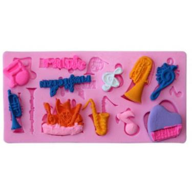 Imagem de Molde De Silicone Instrumentos Musicais