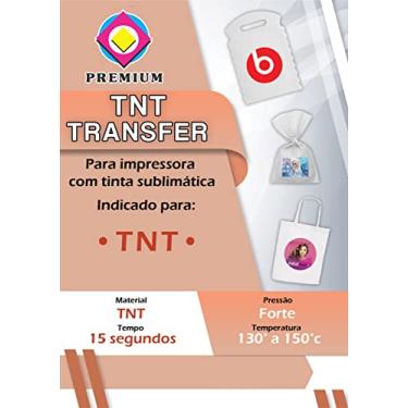 Imagem de 10 Folhas Transfer para Sublimação em TNT Branco - Tamanho A4
