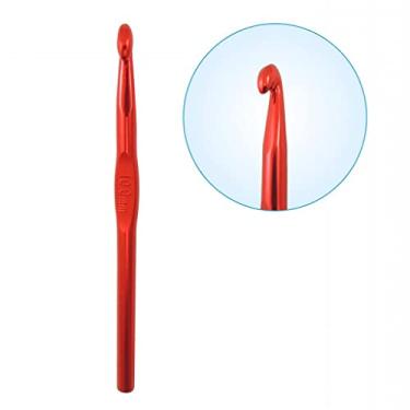 Imagem de Agulha De Crochê Tricô De Alumínio 10mm Artesanato Crochet