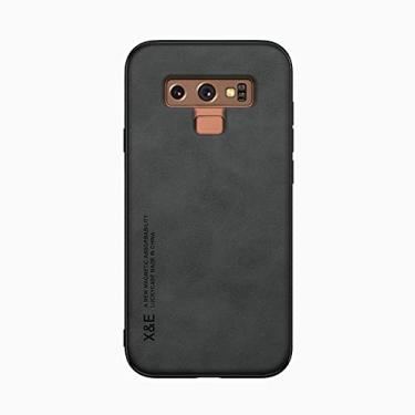Imagem de Kepuch Silklike Capa para Samsung Galaxy Note 9 - Case Placa de Metal Embutida para Samsung Galaxy Note 9 - Preto