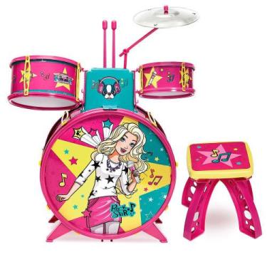 Imagem de Barbie Bateria Infantil Fabulosa - Fun Divirta-Se