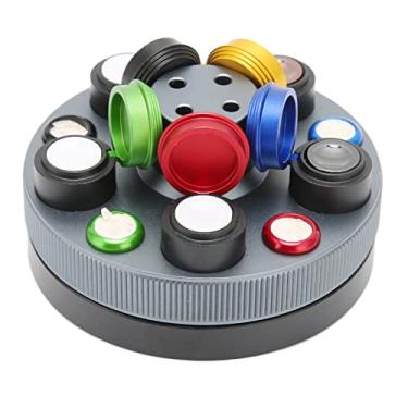 Imagem de Suporte de lubrificador de relógio, prato de óleo antiderrapante à prova de ferrugem resistente ao desgaste