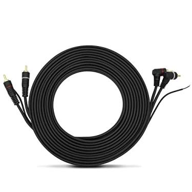 Imagem de Cabo Rca 5 Metros Preto Plug em Metal Kx3 Rca5m 5mm Diâmetro