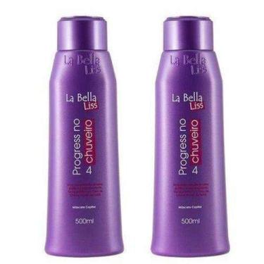 Imagem de La Bella Liss Kit 2 Progressivas No Chuveiro 500ml