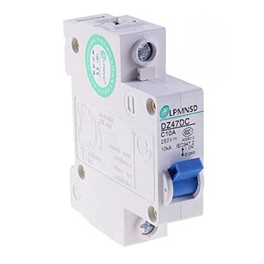 Imagem de OSGC DC 1P 6A 10A 16A 20A 25A 32A 40A 50A 63A Direct250V Interruptor de ar disjuntor solar fotovoltaico DC 1 Polos C45 (Cor: DC 16A)