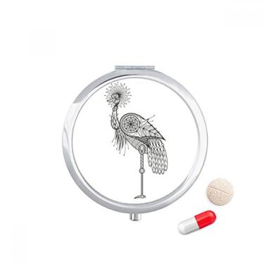 Imagem de Porta-comprimidos de penas Bird Brave Beauty Caixa de armazenamento de remédios