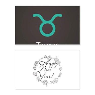 Imagem de May April Taurus Constellation Pattern New Year Festival Greeting Card Bless Message Gift