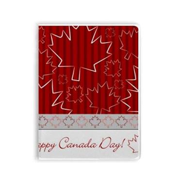 Imagem de Diário de capa macia Maple Leaf 4 de julho Happy Canada Day