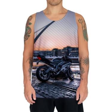 Imagem de Camiseta Regata Moto Motocicleta Sport Corrida Cilindradas - Estilo Vi