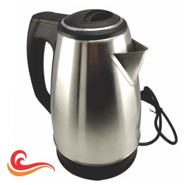 Imagem de Chaleira Elétrica Jarra Térmica Bule Garrafa Aço Inox 1,8 Litros 1500W Potência 220v