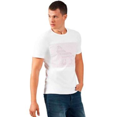 Imagem de Camiseta Acostamento Lines In23 Off White Masculino