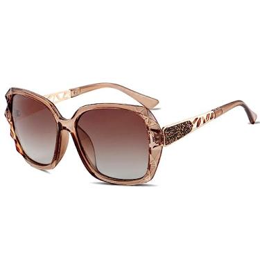 Imagem de Óculos de Sol Feminino Borboleta N7538,Degradê Kingseven Proteção UV400 Polarizados (C3)