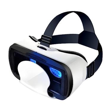 Imagem de ＫＬＫＣＭＳ Fone de ouvido, óculos de, suporte para telefones de ", ângulo suave de 360 °, óculos 3D universais para jogos, sem controlador