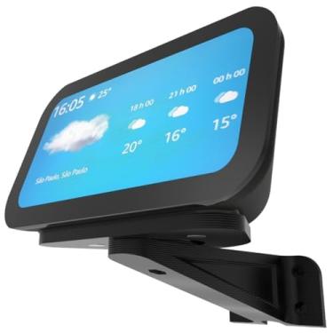 Imagem de Suporte Parede Angulável Compatível com Alexa Echo Show 5 Terceira Geração Preto