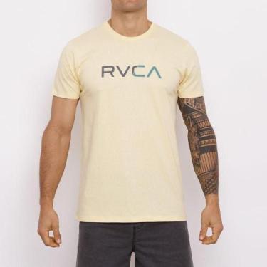 Imagem de Camiseta Rvca Scanner Masculina Amarelo
