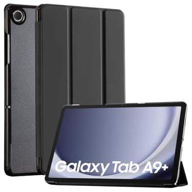 Imagem de CoBak Capa para Samsung Galaxy Tab A9 Plus 2023, capa protetora inteligente com suporte fino com função hibernar e despertar automático para tablet Samsung Galaxy Tab A9 Plus