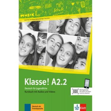 Imagem de Klasse!, kursbuch mit audios und videos - A2.2