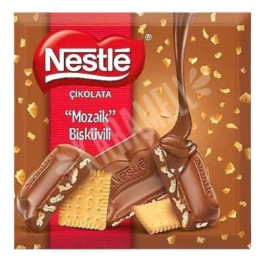 Imagem de Barra De Chocolate Ao Leite Com Biscoitos 60G - Nestlé - Nestle