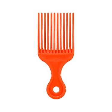 Imagem de Condor, Pente Garfo, Dentes Estreitos, Dá Volume, Cabelos Crespos ou Cacheados, Multicor