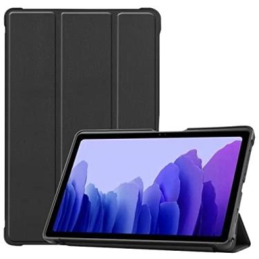 Imagem de Zrengp Capa traseira para tablet Samsung Galaxy Tab A7 10.4 2020 T500 T503 T505 T507 TPU macio, capa de couro leve com suporte para Galaxy Tab A7 SM-T500 SM-T503 SM-T505 SM-T507 10,4 polegadas