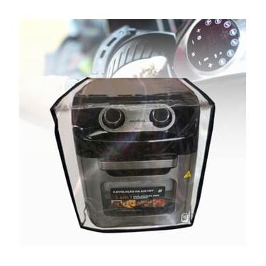 Imagem de CAPA FRITADEIRA AIR FRYER OVEN BRITÂNIA BFR2300P 12L CRISTAL (Cristal)
