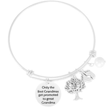 Imagem de Kivosliviz Presentes de grande avó para o Natal, presente da grande avó, presente para a grande avó, pulseira, Zinco Aço inoxidável, arenito
