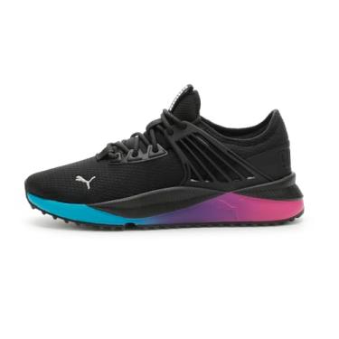 Imagem de PUMA Pacer Future Fluo Tênis feminino casual com cadarço - preto - tamanho 42