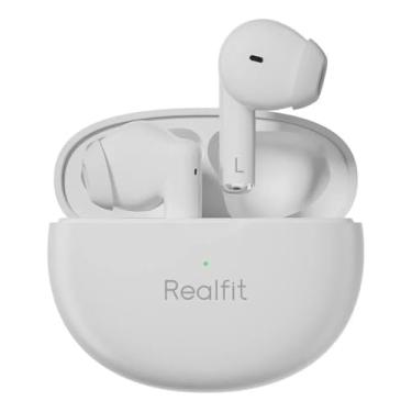 Imagem de Fone de Ouvido Bluetooth Sem Fio Realfit F2 Pro | Bluetooth 5.4 | Baixa Latência em Jogos | True Wireless Sport | Controle Touch | Microfone embutido | Headset