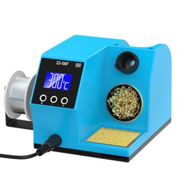 Imagem de Estação de Solda, Kit de Ferro de Solda de Alta Potência de 60 W Estação de Ferro de Solda Display Digital LCD para Aplicações de Soldagem e Reparo (Diochegdo6xt3e7w-US)